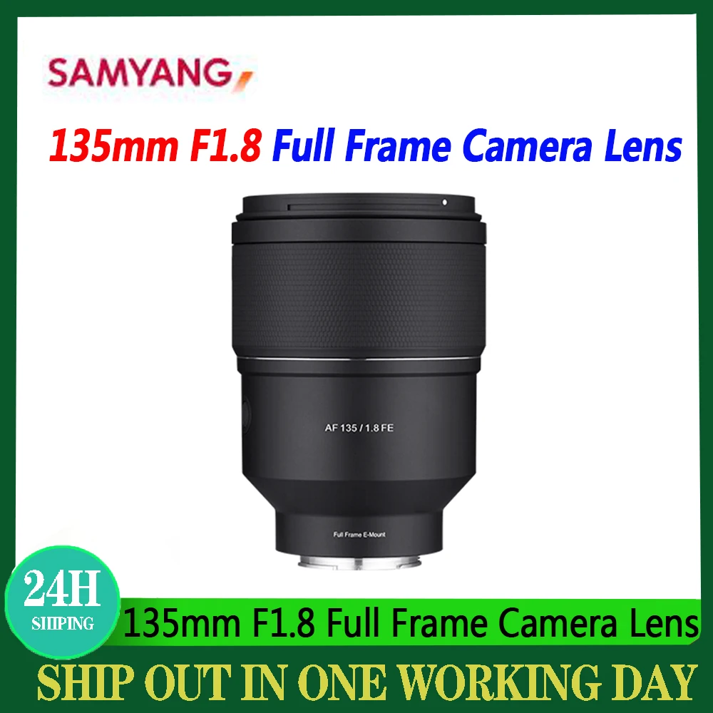 Samyang AF 135mm F1.8 Lens Full Frame Auto Focus Cameras Lens For Sony E Series Mount Cameras