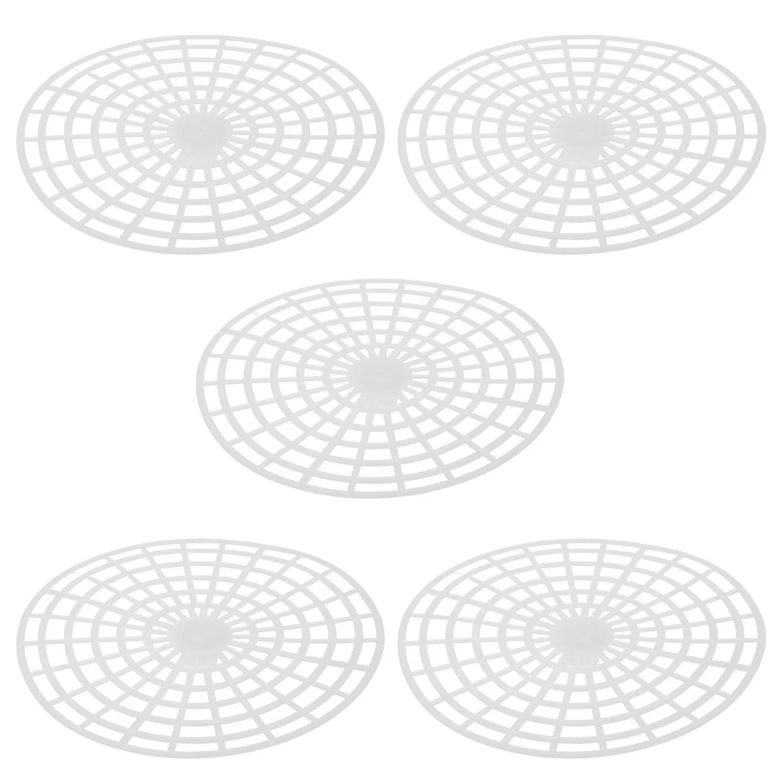 5Pcs Fermenting Mesh Press Plates for Wide Mouth Jars Pickling Vegetable Press Plastic Fermentation Tool Canning Supplies