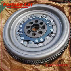 DQ250 02E DSG Automatic Transmission Flywheel For VW Audi 6 8 holes 129132 teeth