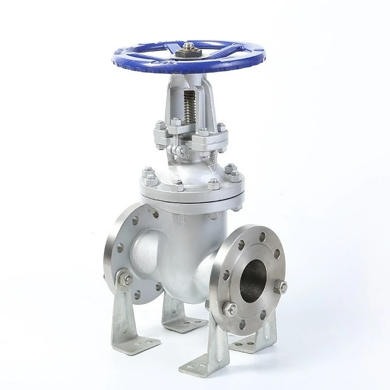 Stainless steel flange gate valve hard seal dark rod tap water high temperature resistant manual valve