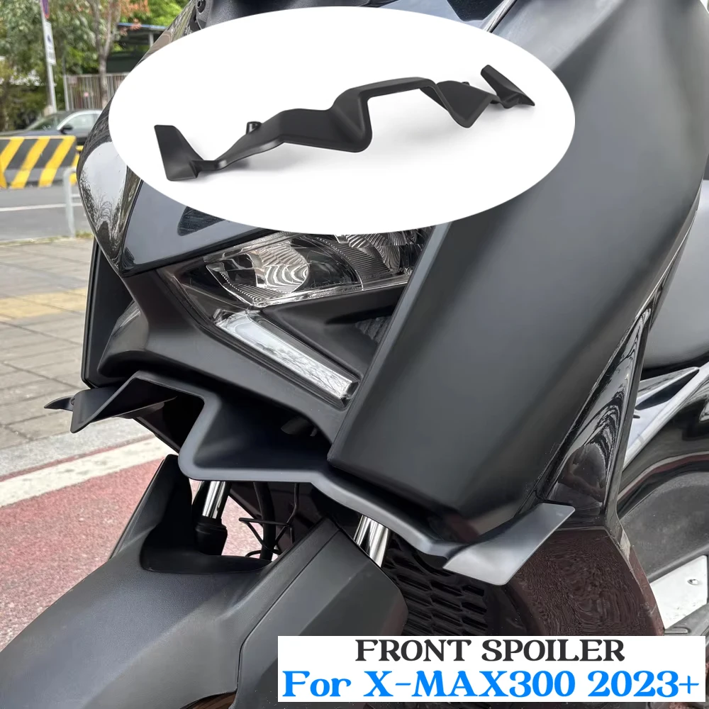 

New Motorcycle Front Wheel Fender Beak Nose Cone Extension Extender Cowl Spoiler Cover For YAMAHA XMAX300 X-MAX300