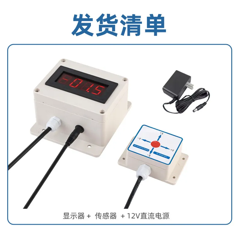 HDI102 Low-cost Digital Display Inclinometer with Alarm Angle Measurement Large Screen Tilt Angle Detection Display