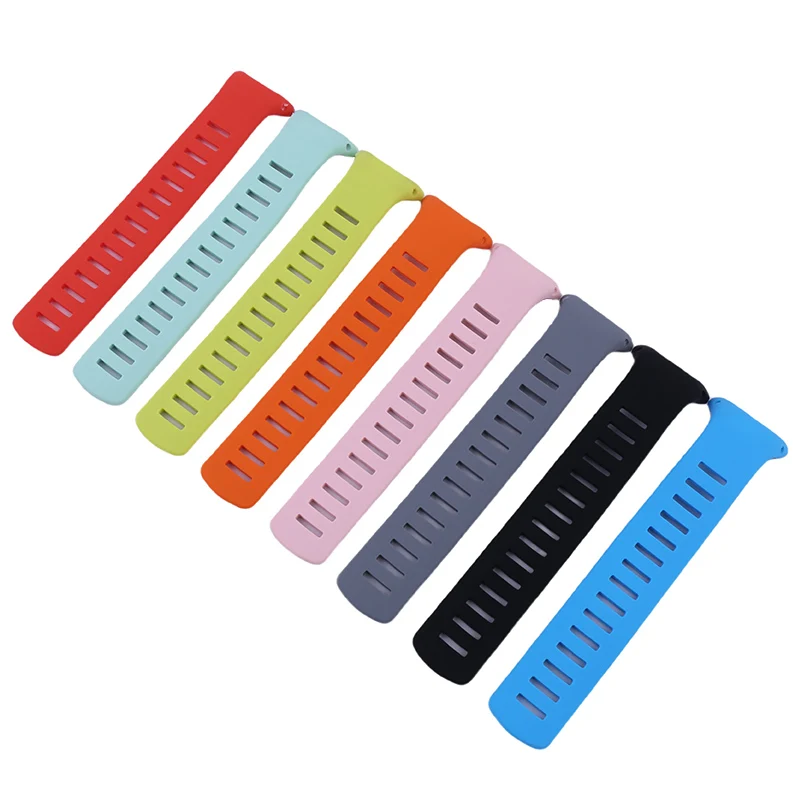 24mm men's silicone watch band accessories Compatible for suunto D4/D4i/D4iNOVO watch strap buckle women rubber Diving wristband