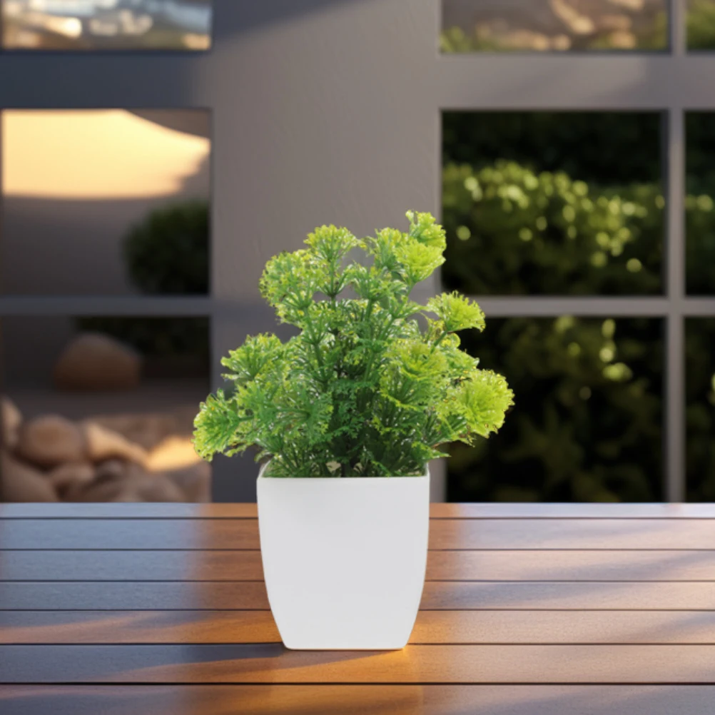 

3 Pcs Bathroom Farmhouse Decor Artificial Tree Indoor Desktop Decoration Plants Bonsai Fake