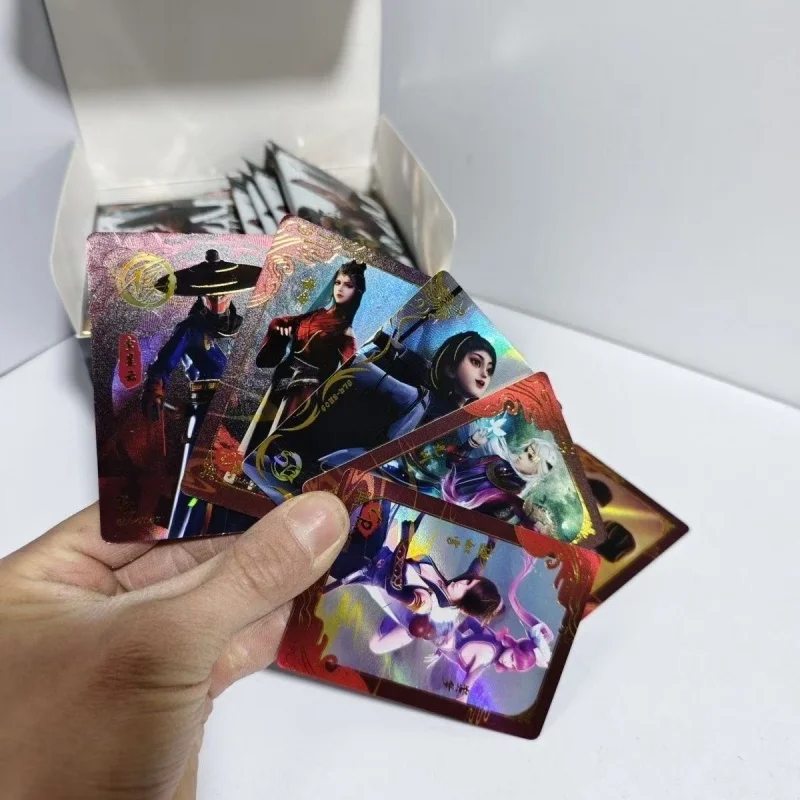 Hot Sales Anime Drawing Rivers And Lakes Bad People Card Collection Card Games  Peripheral Cards  Surprise Gifts In Stock Cards