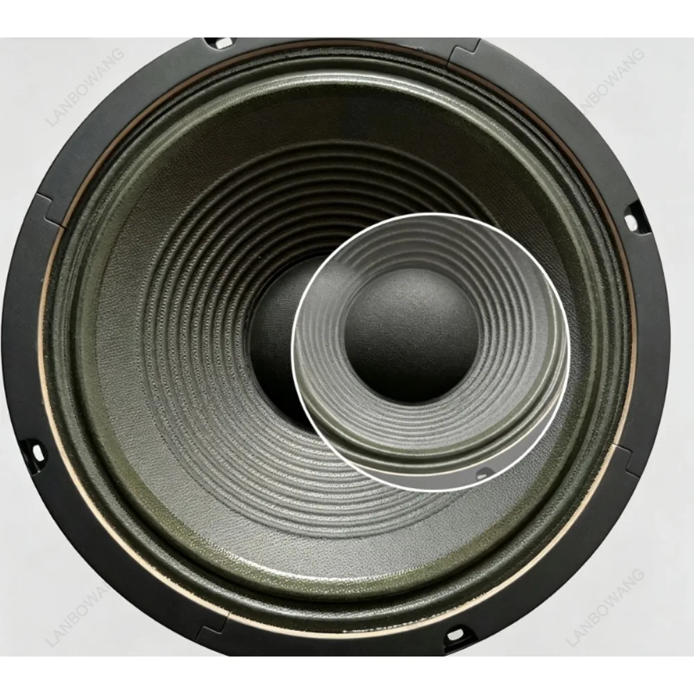 10Inch Electric Guitar Speaker 8 Ohm Full Paper Cone Instrument Audio Driver Clear Pleasant Sound Guitar Replacement Speaker