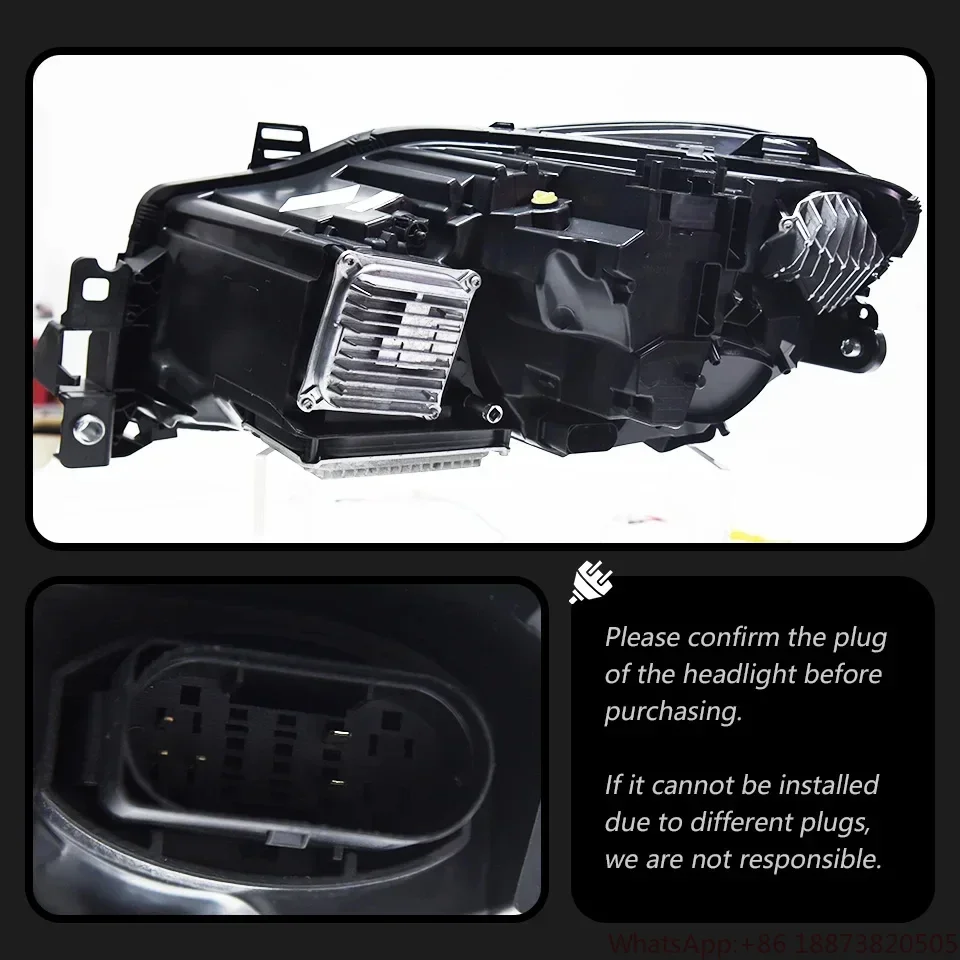 Upgraded Lamp for Mercedes Benz Headlight GLE W166 Headlamp 2017 Modified Headlamp Factory Price Auto Lighting System