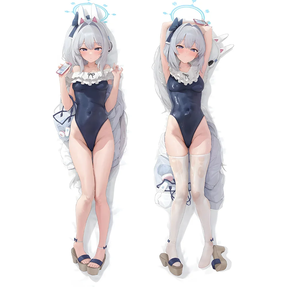 

Anime Tsukiyuki Miyako Pillowcase Dakimakura Costum Blue Archive Hugging Bed Pillow Cushion Cover Otaku Bedding