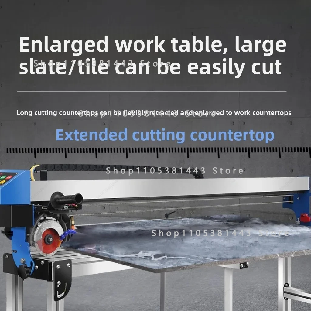 Small Rock Slab Floor Tile Multifunctional Electric 45 Degree Chamfer Fully Automatic Desktop Tile Water Jet Cutting Machine