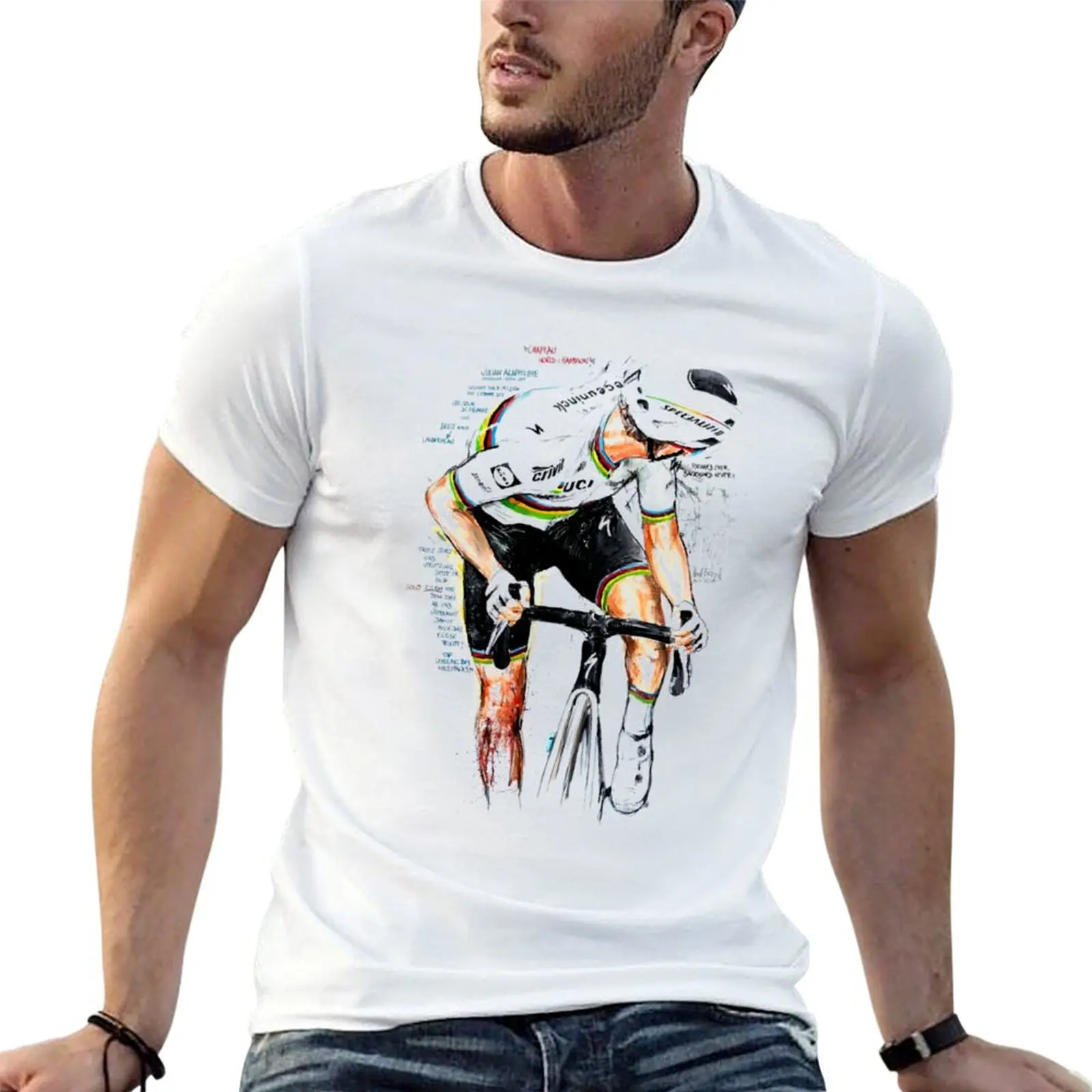 

Mathieu Van Der Poel Mathieu T-Shirt cotton t shirt man t shirt man plain T-Shirt
