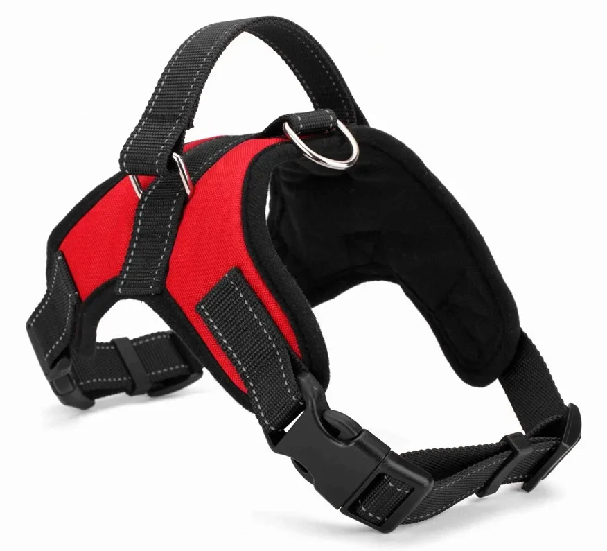 Hondentuig Quick Release Vest Huisdier Puppy Harnas Nylon Materiaal Ademend Huisdier Harnas voor Hond Verstelbaar Huisdier Outdoor Harnas