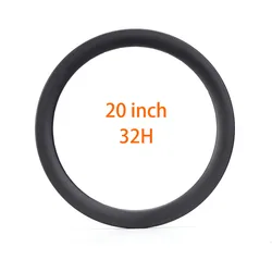 20 Inch Rims Carbon 21mm Width Carbon Fiber Bike Rim 20H/24H/28H/32H 406/451 Disc Brake Carbon Bicycle rims