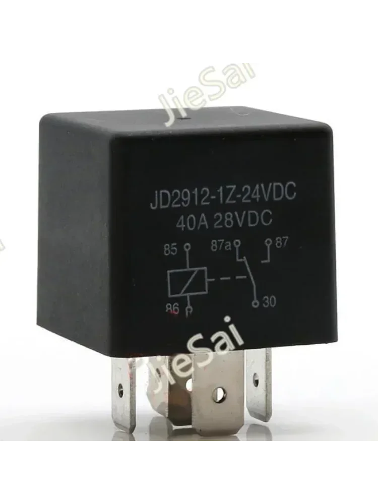 5 pin PCB automatyczne przekazywanie 40A 12V 24V 48V 60V 72V 80V 1NC 1bez konwersji samochodowej dla PCB — zdjęcie 2