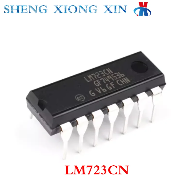 

10pcs/Lot 100% New LM723CN DIP-14 Linear Voltage Regulator LM723 723 Integrated Circuit