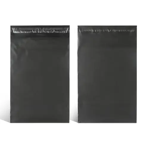 INPLUSTOP 20 st/partier Postpåsar Poly Kuvert Förpackningsleveranspåse Biologiskt nedbrytbar svart matt klädpaketförvaringspåse 10 best sales biologiskt nedbrytbar - №9