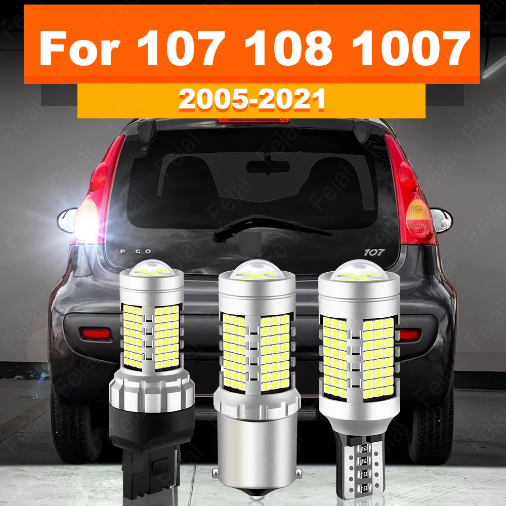 

LED Reverse Light For Peugeot 107 108 1007 2007 2008 2009 2010 2011 2012 2013 2014 2015 2016-2021 Accessories LED Reversing Bulb