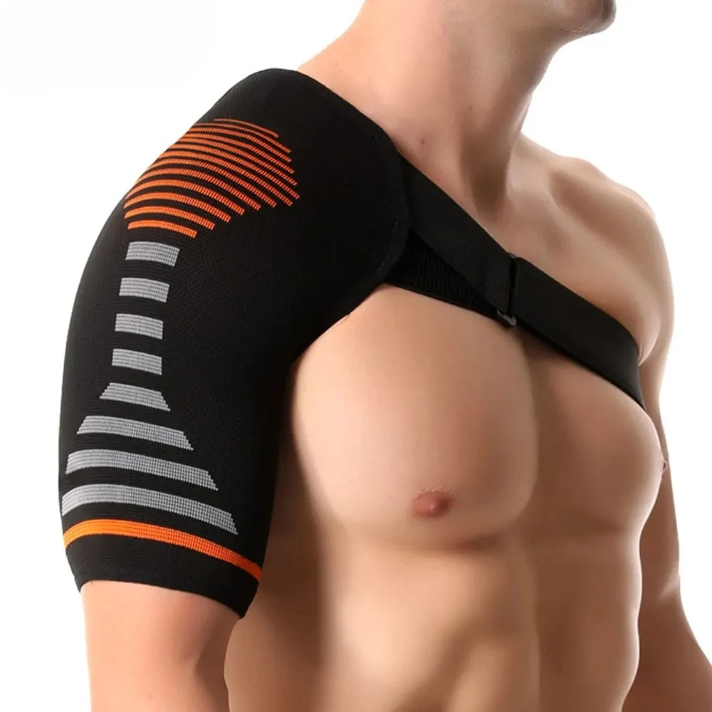 Adjustable Compression Shoulder Brace Orthopedic Support for Men Women, Rotator Cuff Tear, Shoulder Dislocation, Sprain Injury