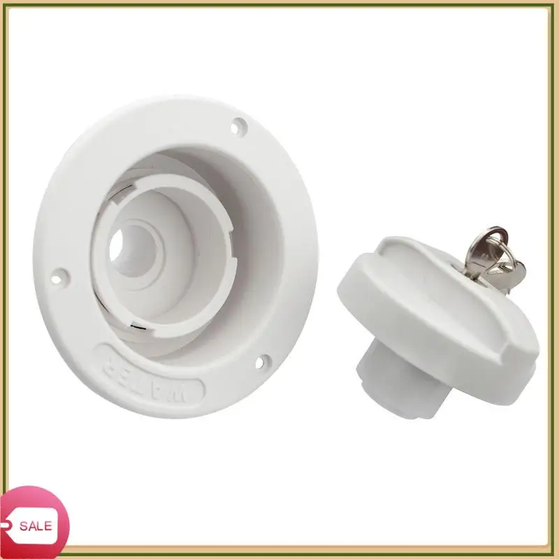 

Уникальные аксессуары для караванов, модифицированный гравитационный впускной отверстие для воды для автофургонов с ключом, впускной люк для резервуара для воды, кемпер, прицеп, замок для автофургона, дверь