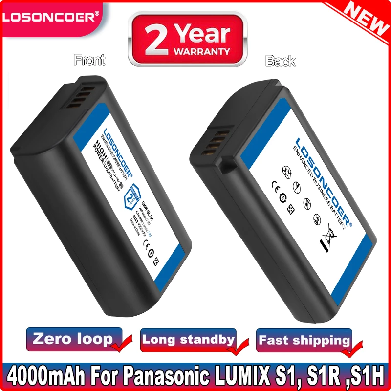 Recensione e Valutazione della Batteria 4000mAh DMW-BLJ31 per le Fotocamere Panasonic LUMIX S1, S1R, S1H e S Series