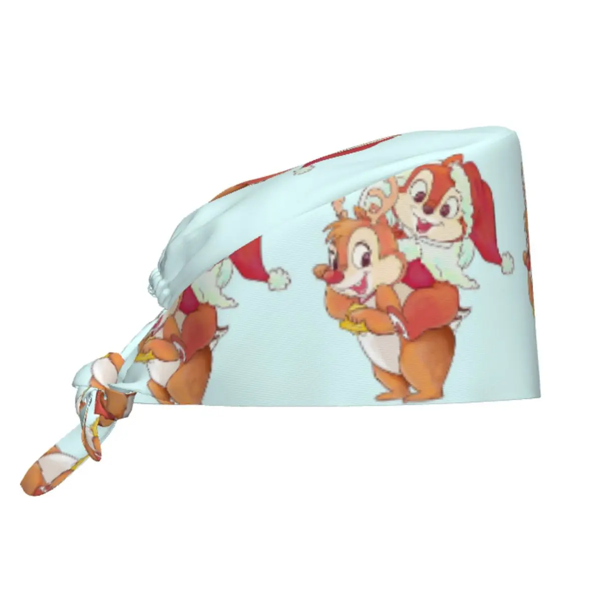 

Custom Chip 'n' Dale Cartoon Cleaning Working Cap Cool Unisex Scrub Cap Surgicals Hat Nurse Scrubs Hat For Dentist