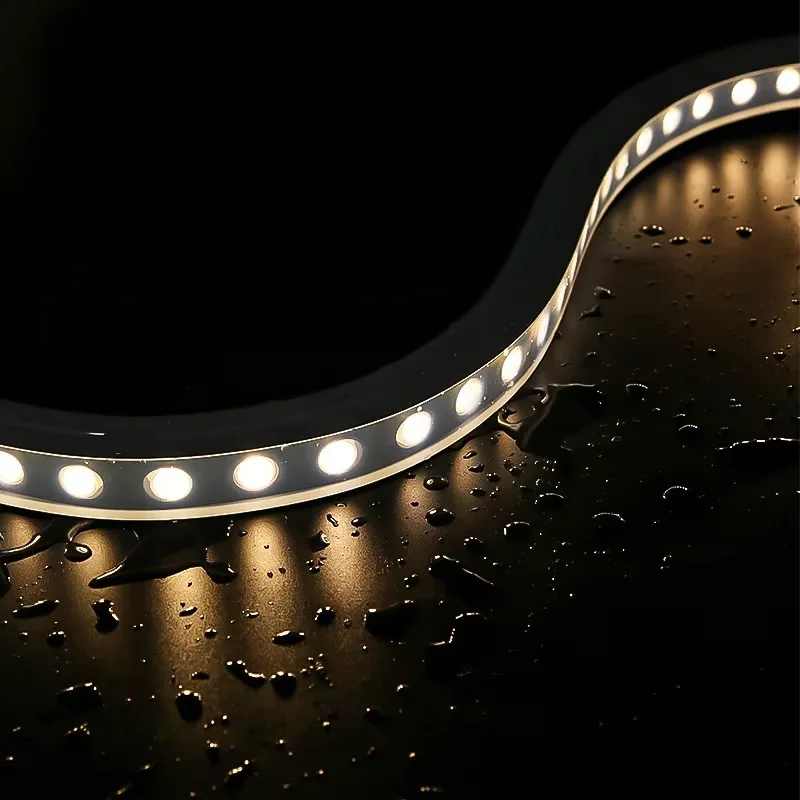 5 Meters Flexible Waterproof IP66 DC24V Static White Led Neon Decorative Landscape Wall Washer Light Outdoor CRI90 Dimmable