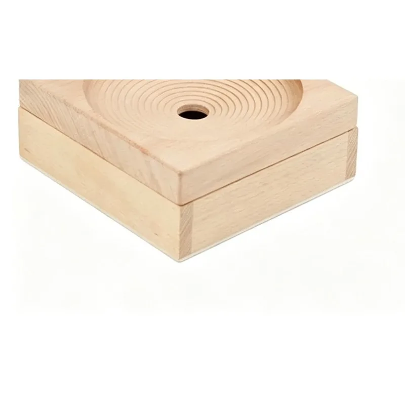 

Children's early education educational toys beech solid wood sliding ball raceway building block marble track logic training