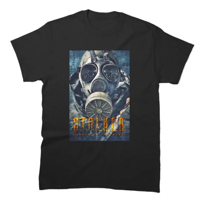 

S.T.A.L.K.E.R. 2 Shadow of chernobyl 0813 Danger exclusion zone gift t shirt Videogame Stalker Graphic Clothes All size Tops