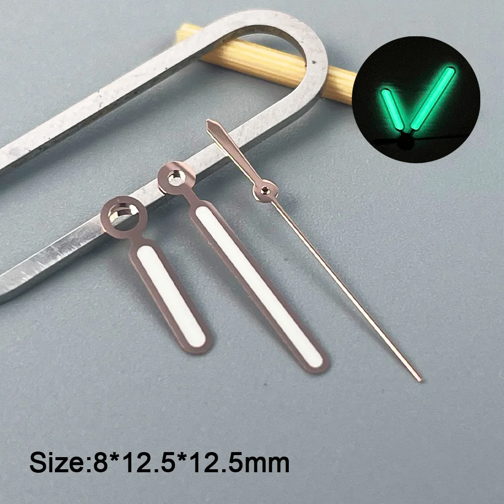 NH35 シルバーゴールド黒修正された時計ポインター発光時計の針 NH35 NH36 運動ノーチラス針交換アクセサリー