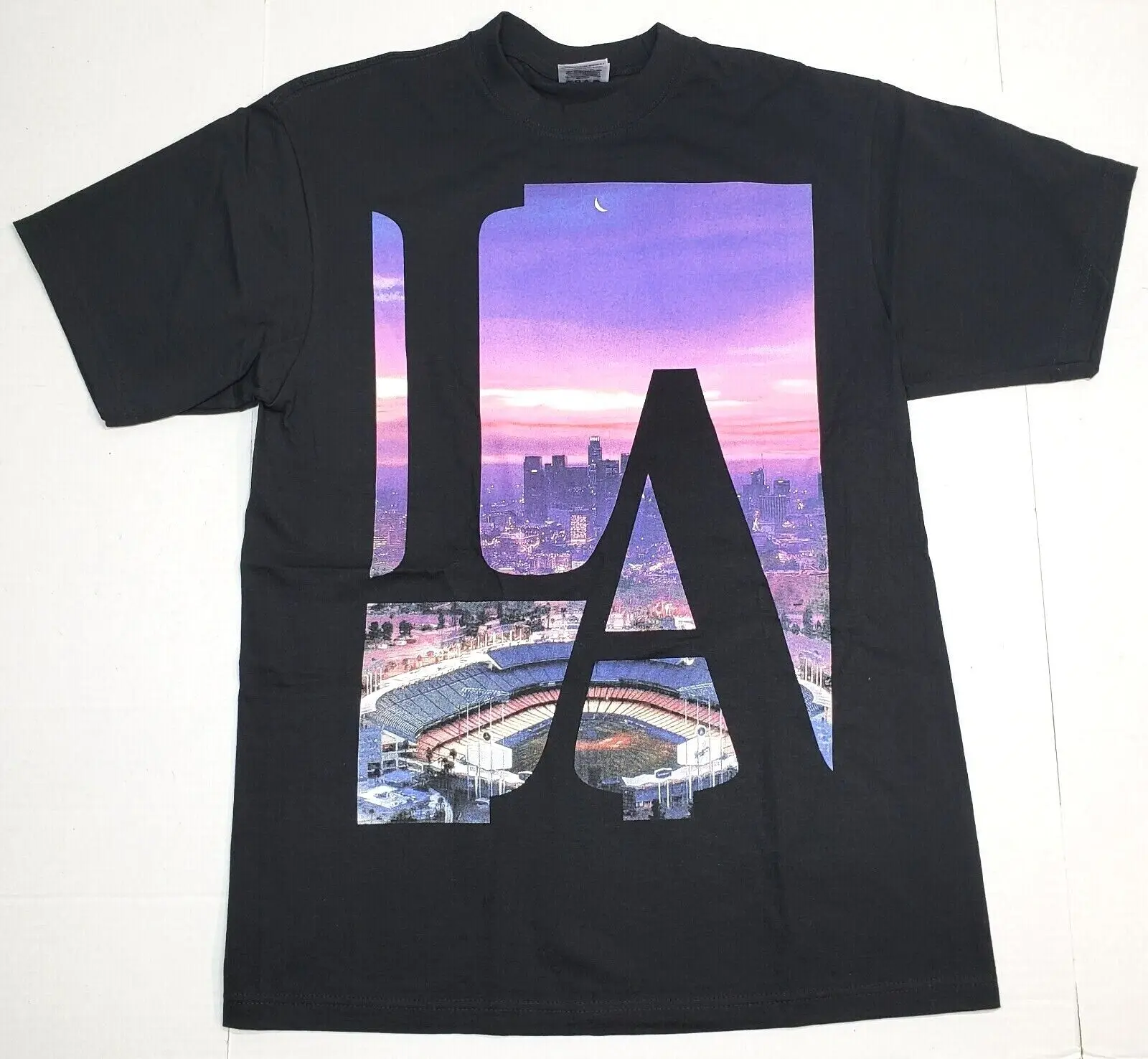 Los Angeles T shirt LA City Of Angels Chavez Ravine California Califas Men's New