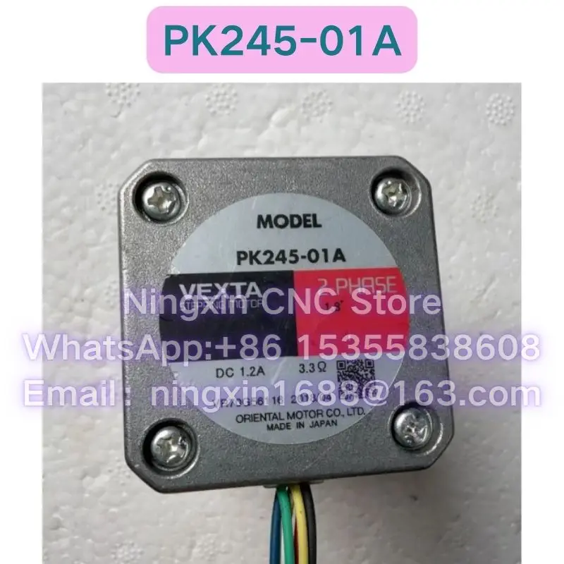 

Second-hand PK245-01A Motor stepper motor Functional test OK Fast delivery