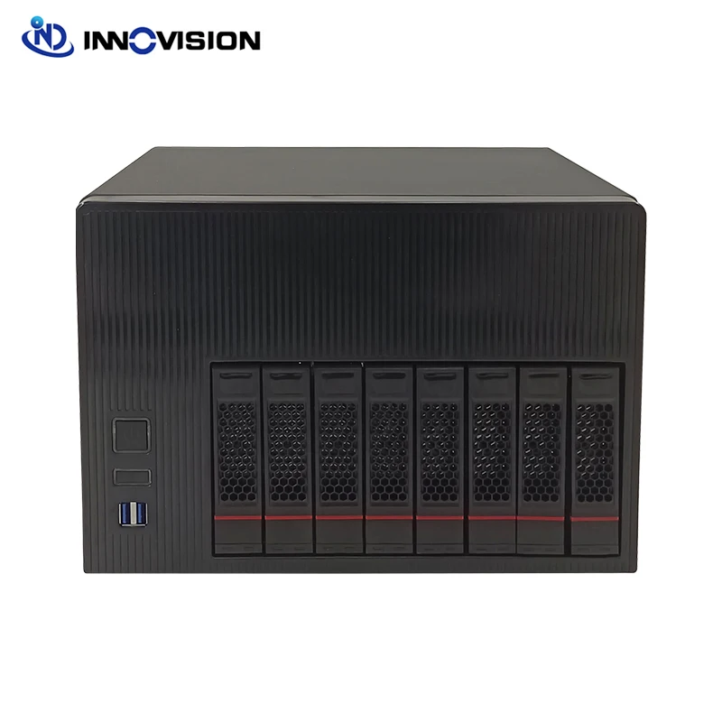 Imagem -02 - Armazenamento Enorme Baías Nas Servidor i3 i5 i7 Processador Pentium Ddr4 Ram Nvme Ssd Gbe Lans com Meia Altura Expandir Slot