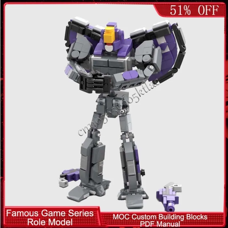 

416 деталей Brickheadz Astro Liner MOC, модульный конструктор, простая технология, развивающая игрушка для детей, подарок на Рождество