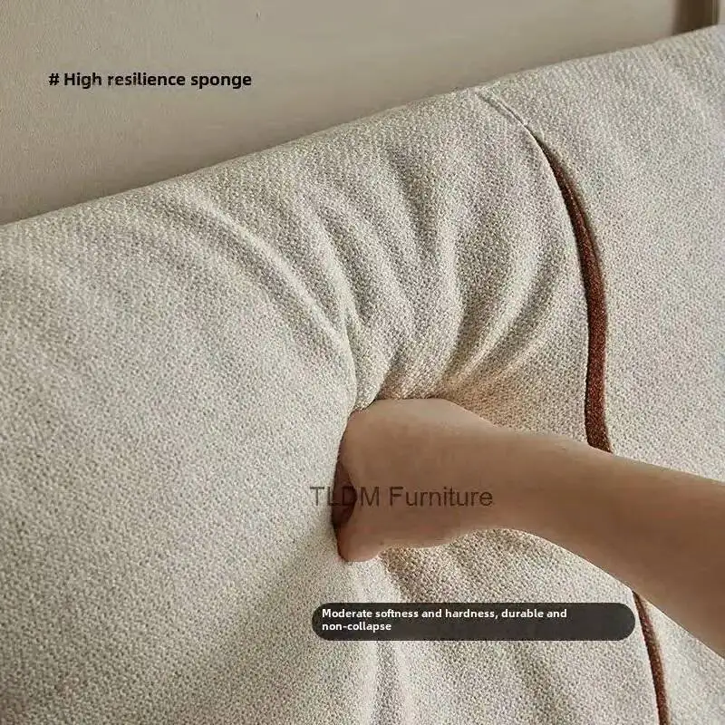 for Washable Headboard Cotton Removable and Bedroom Linen Headboards Soft-padded for Minimalist Double Furniture Bed Modern Home