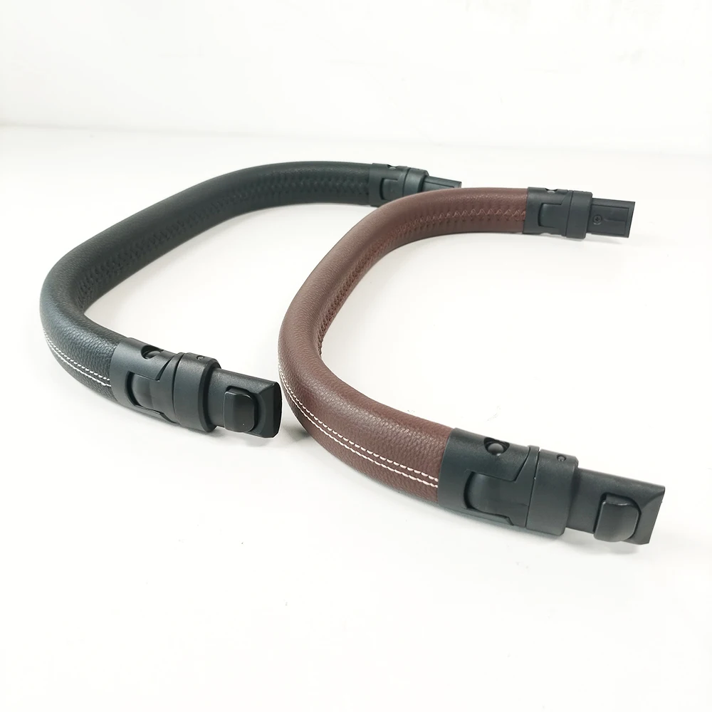 Stroller Armrest For 2018~2026 Mios Series Buggy Bumper Bar With Leather Cover Compatible Cybex Mios 2/3 Baby Pushchair Part