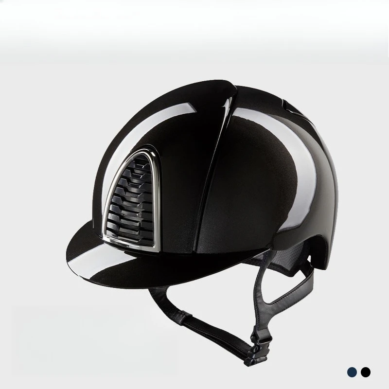 KEP casco ecuestre de segunda generación, brillante, equitación joven modelo deportivo 8101039