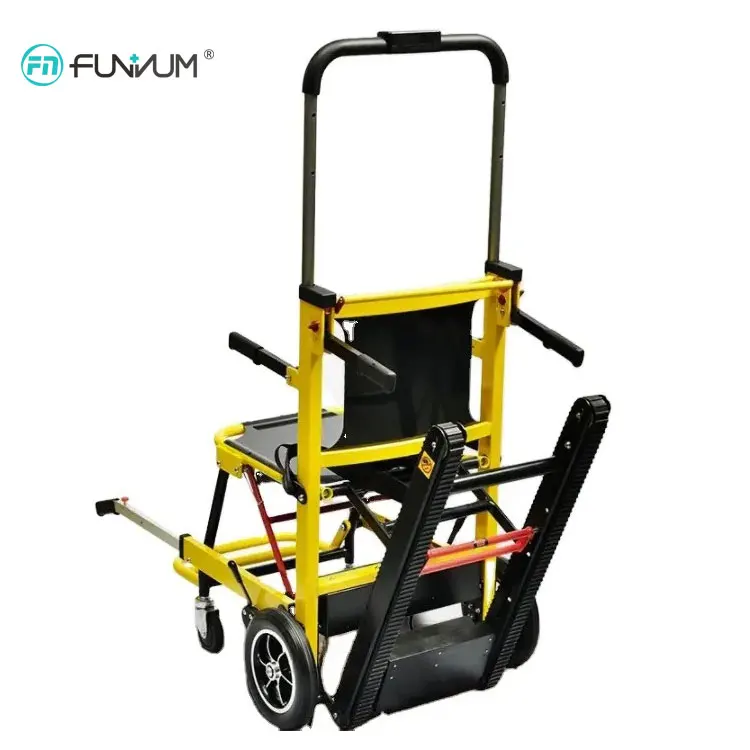 Electric Stair Climbing  Foldaway Motorized Power Wheel Chair Lift Portable Stair Stretcher Climber Trolley