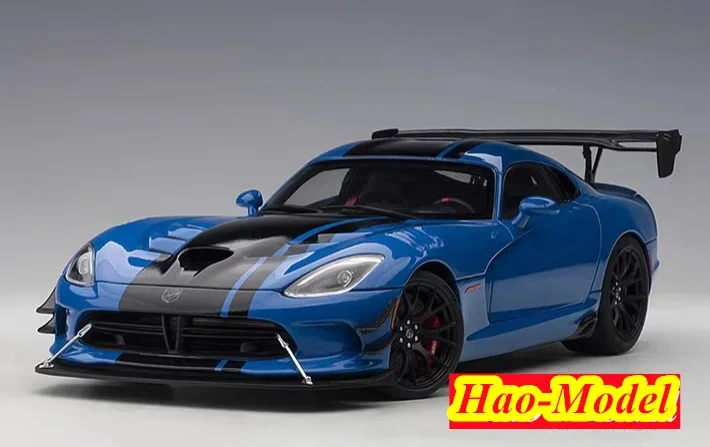 Autoart 1/18 For DODGE VIPER ACR 2017 Metal Diecast Model Car Ornaments Toys Boys Birthday Gifts Hobby Collection Display