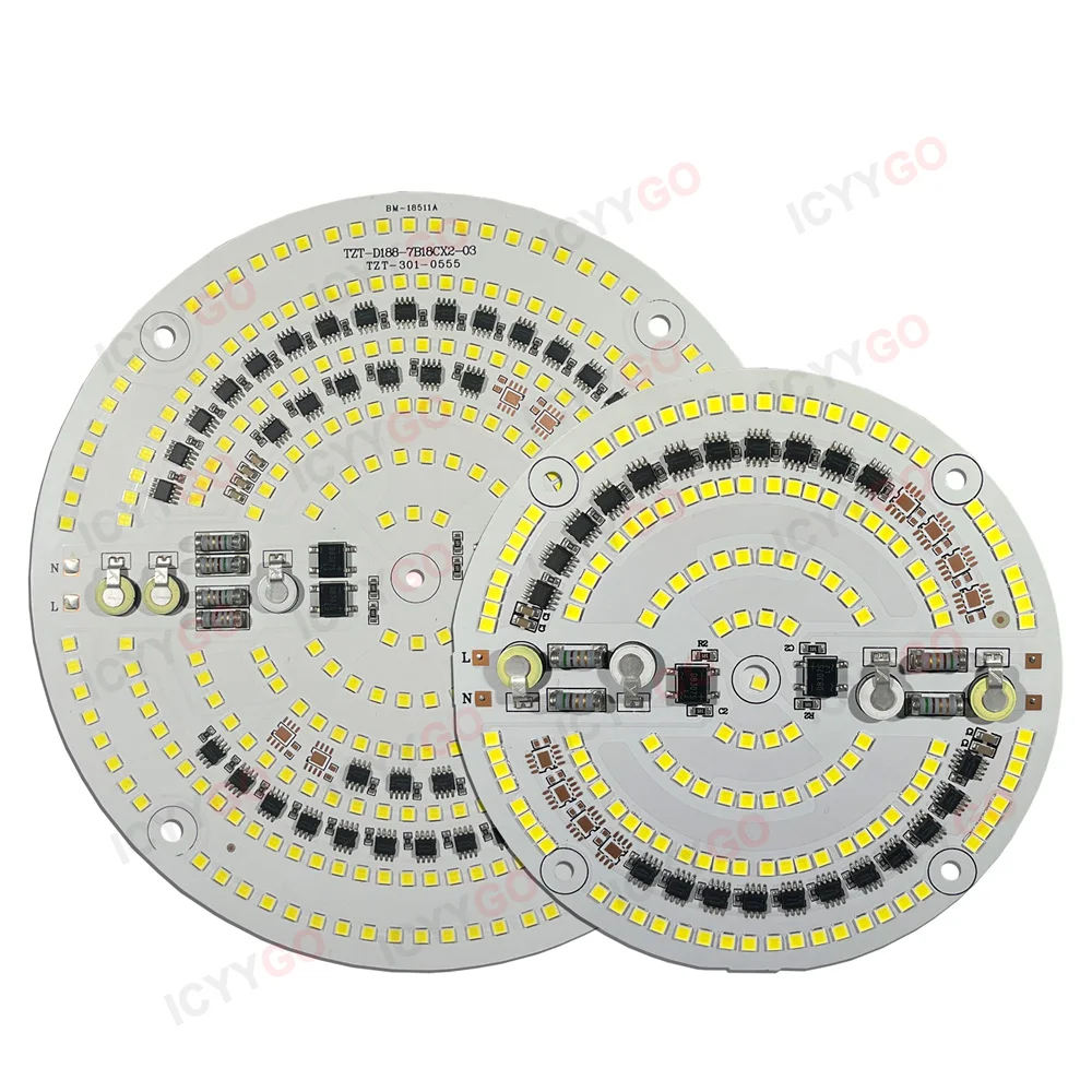 High Power 500W 400W 300W 150W 100W LED High Voltage Construction Site Lighting Driver-Free LED PCB Light Panel Lighting Panel