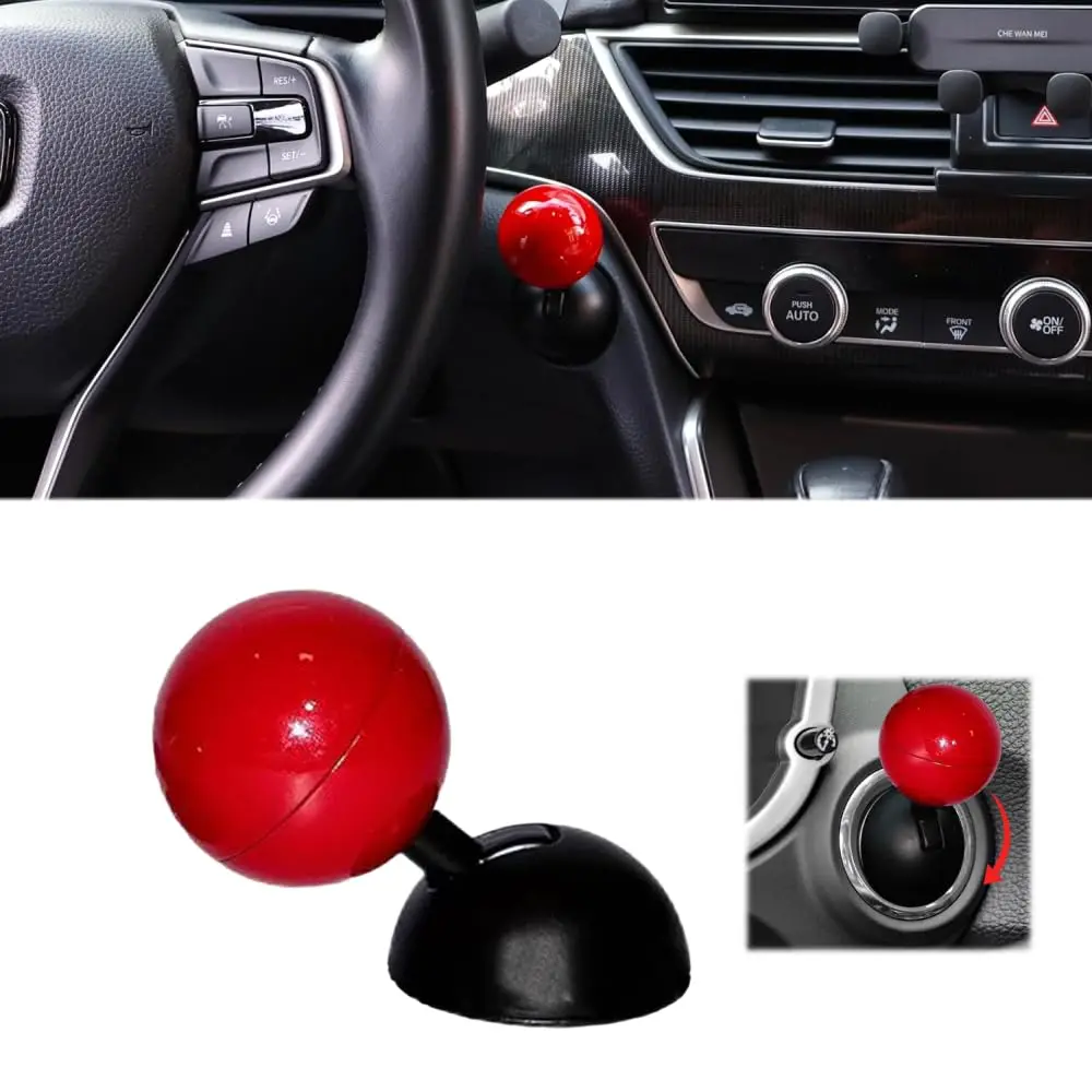 Car One Click Start Button Push Car Button Cover Engine Push Start Ignition Start Lever Automotive One-Touch Button Rocker