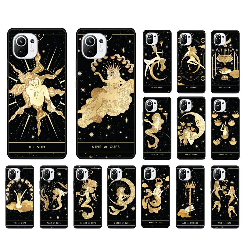 Divine Feminine Tarot Phone Case for Xiaomi Poco X6 Pro Mi 11 12T 14 Pro 12 11 lite 12 13 14 ultra Poco X3 Pro F3