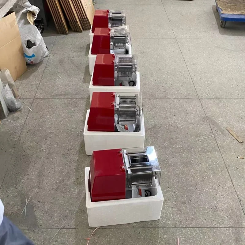

Electric Quickly Pork and Fresh Chicken Breast Cutter Machine Household Meat Cutter Produce Pork Cutting Cooked