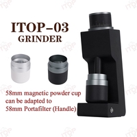 ITOP 03 58mm Magnetic Powder Cup can be Adapted to 58mm Portafilter/Handle Powder collector