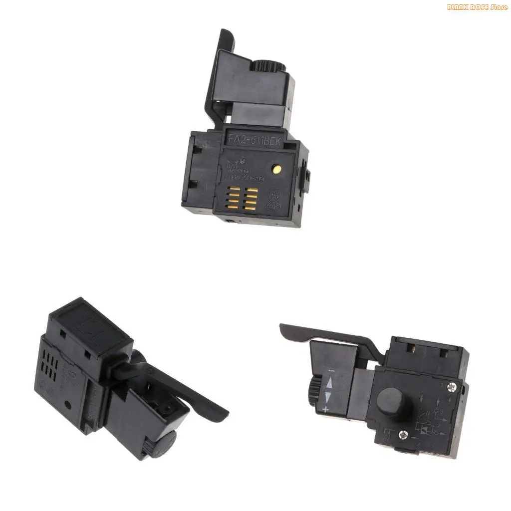 K1AE FA2-6/1BEK Trigger Switch Speed Control Push Button Power Tool Drill Regulator