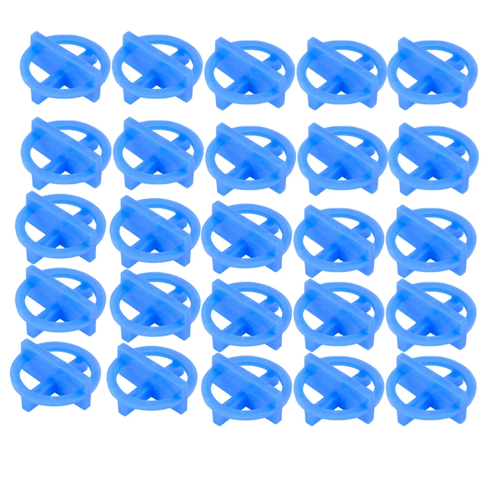 100 Pieces Tile Leveling System Clips Spacers Wedge for Floor Wall Tile Installation with Plastic Sizes 1 to 3mm