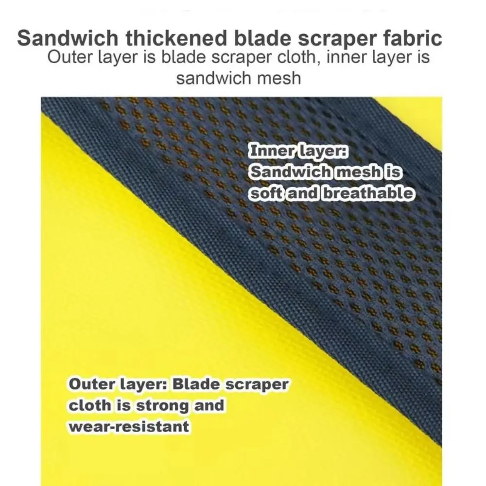 3D Breathable Fabric Safety Harness Protective Belt Anti-Fall Design Anti-Fall Protective Belt Passenger Seat Belt