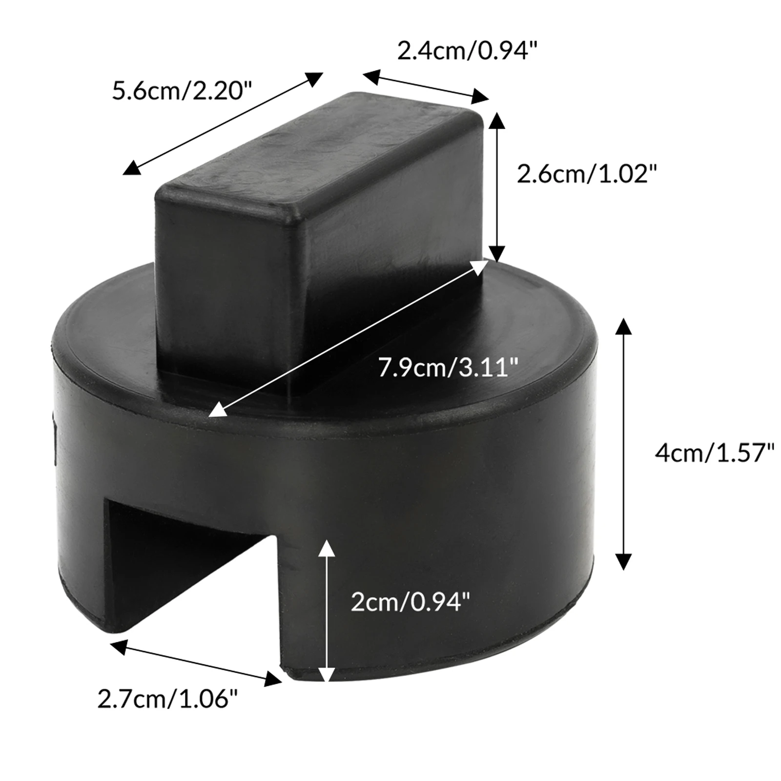 Dual-use Jack Pad Stand Adapter Fits Car Axle Jack Stands Floor Jack For Mercedes Benz A B C E Class GLS GL M R S W203 W204 W212