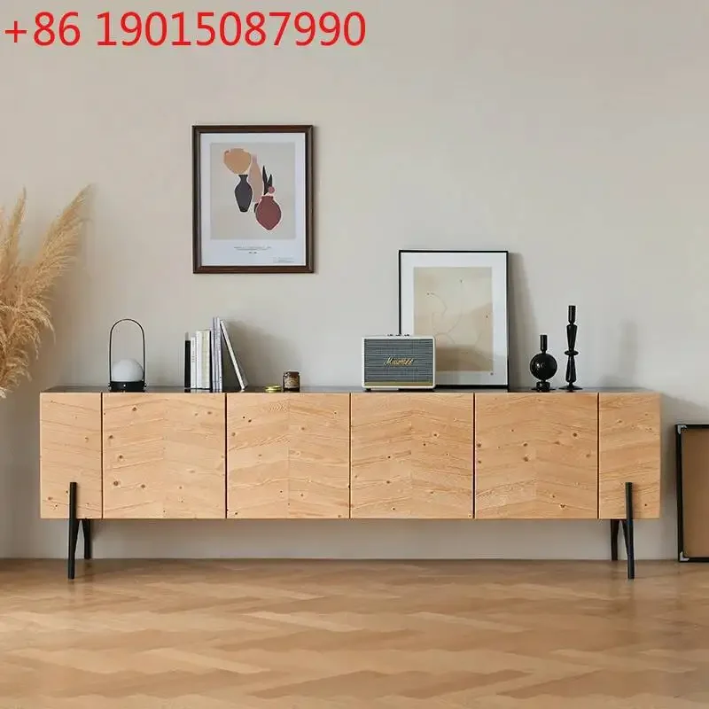Organizador Universal para TV, Mueble de Almacenamiento Retro Francés, Mesa de TV para Pasillo, Mueble de TV Moderno de Lujo, Soporte para TV