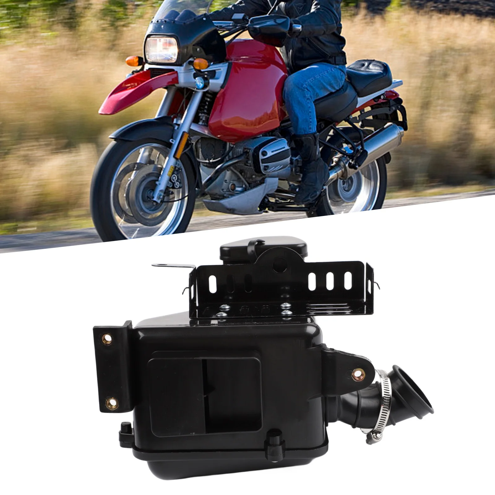 Efficient Filtration Motorcycle Air Filter Assembly Reliable Protection Robust Materials Straightforward Installation