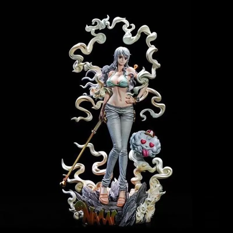 

New One Piece Nami Figure Anime Collectible Statue Desktop Decoration Otaku Gift Peripheral Model Toy Home Desk Ornament