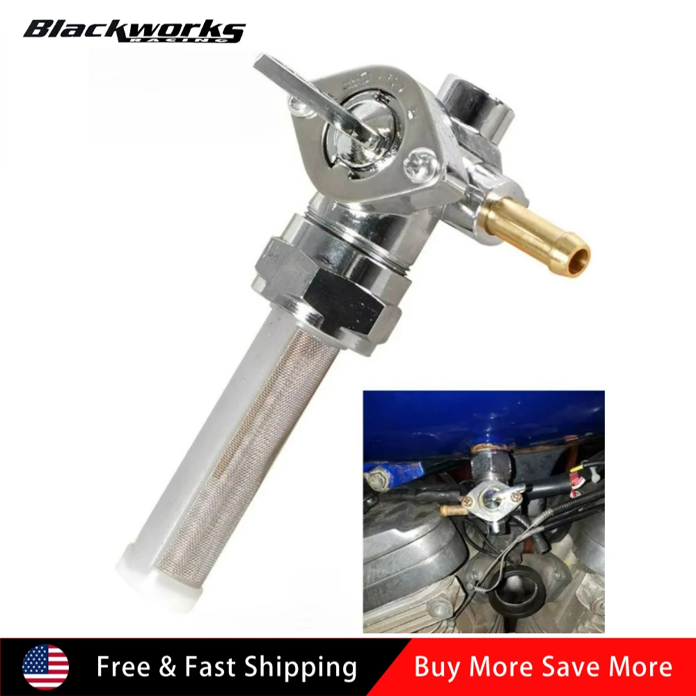 

Gas Tank Fuel Valve Petcock Switch for Harley Dyna Fatboy Heritage Softail Springer Sport Glide Sportster 883 1000